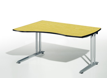 Einzelbein mit Anschraubplatte, für Idea C, Tischgestellsystem