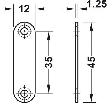 Magnetverschluss, Haftkraft 3,0–4,0/4,0–5,0 kg, zum Schrauben, eckig