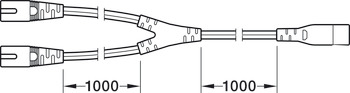 Verlängerungsleitung, mit Kleingerätestecker für Eingang C8