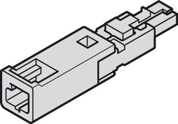 Adapter, zum Anschluss von Häfele Loox5 Verbrauchern an Häfele Loox Netzteil 24 V