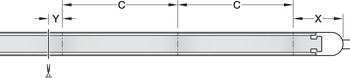 LED-Band COB mit PUR-Verkapselung, LED 1159 24 V 2-pol. (monochrom), 10 W/m, IP67