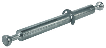 Doppelbolzen, System Häfele Minifix®, mit Seegerring, Bolzenbohrung 8 mm