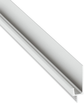 Griff-Profilleiste, aus Aluminium, für optisch grifflose Fronten