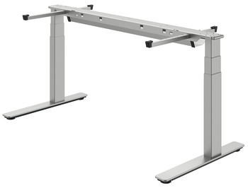 Tischgestelle, Komplettset Häfele Officys TE651 Pro, mit Kabelkanal