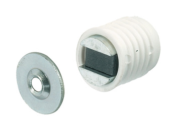Magnetverschluss, Haftkraft 2,5–3,5 kg, für 13,6 mm Bohrung
