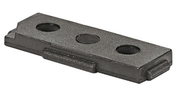 Basiselement, rechteckig, für Gleiter-Einsätze 32 x 15 mm