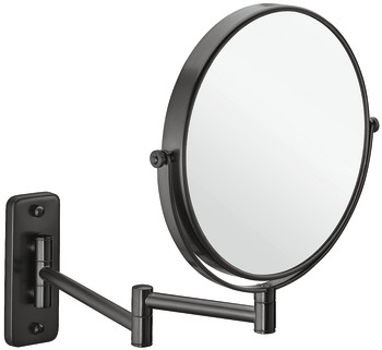 Kosmetikspiegel, mit 3-fach Vergrößerung, rund
