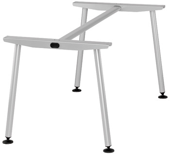 Komplettset Idea A-flatline, rechteckig, Tischgestellsystem