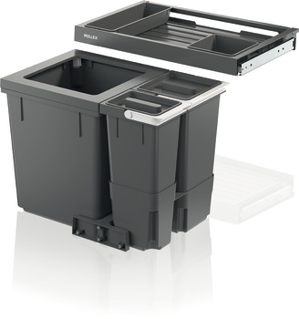 Fünffach-Abfallsammler, Müllex X-Line X60 Premium Set