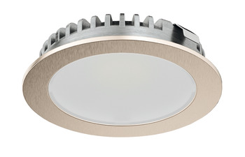 Ein-/Unterbauleuchte, rund, Häfele Loox LED 2094, Aluminium, 12 V