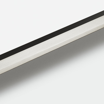 Profilé de poignée, en aluminium, aussi utilisable comme poignée de la largeur de corps