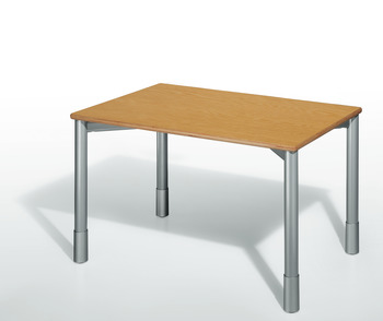 Kit complet Idea 300, système de piètements de table, pieds ronds/droits