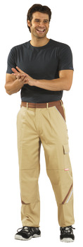 Pantalon de travail, sable/brun