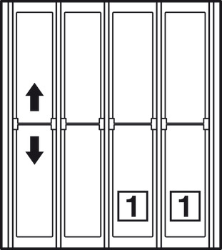 Range couverts, pour systèmes de côtés de tiroir coulissant Blum Tandembox