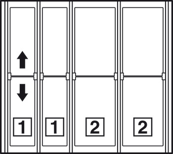 Range couverts, pour systèmes de côtés de tiroir Blum Legrabox