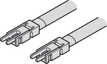 Câble de connexion, pour bande LED Häfele Loox5 5 mm 2 pôles (monochrome)