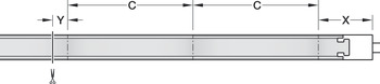 bande LED avec encapsulation PUR, LED 1160 24 V 4 pôles (RVB), 120 LED/m, 28,8 W/m, IP67