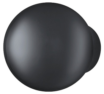 Bouton de meuble, en polyamide, diamètre 23 mm, rond