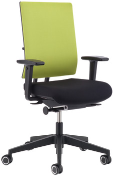 Chaise de bureau, O4003, rembourrage de siège et de dossier : housse en tissu
