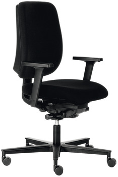 Chaise de bureau Eco, O4005, revêtement de siège et housse de dossier : housse en tissu