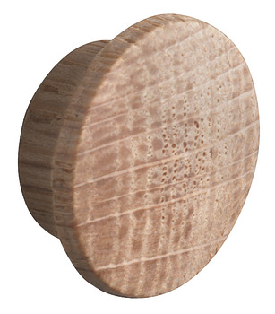 capuchon, bois massif naturel, pour perçage aveugle Ø 12 mm