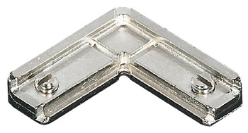 connecteur d'angle, pour profilé de cadre en aluminium pour vitre 23/26/38 x 14 mm