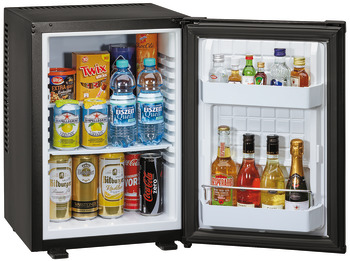 Réfrigérateur, Minibar, 40 litres, avec technologie Peltier, aucun bruit