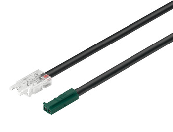 câble d'alimentation, pour Häfele Loox5 bande LED 24 V 8 mm 2 pôles (technique à 2 fils monochrome ou multi-blanc)