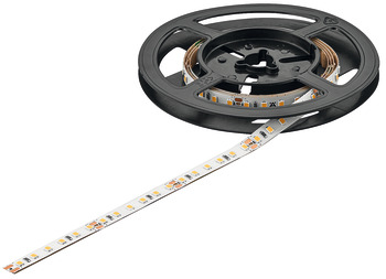 Bande LED, Häfele Loox5 Eco LED 3074 24 V 8 mm 2 pôles (monochrome), 120 LED/m, 9,6 W/m, IP20